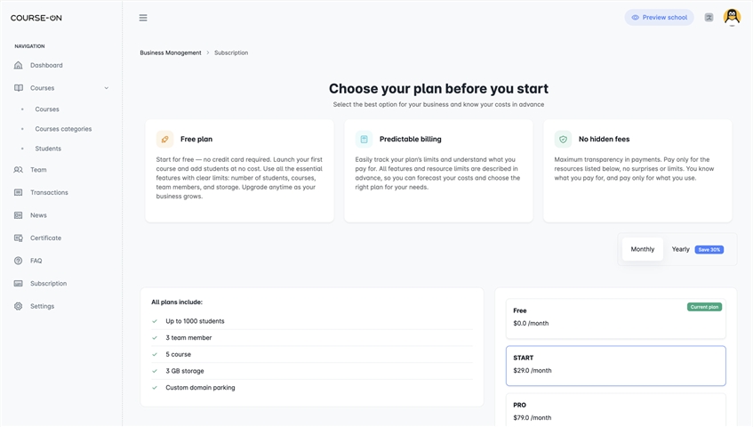 LMS-ի հնարավորությունները