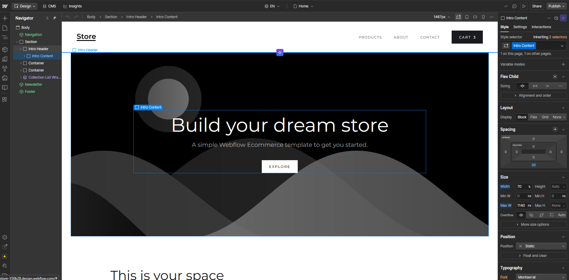 webflow diuym