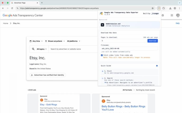 google ads transparency yljwd