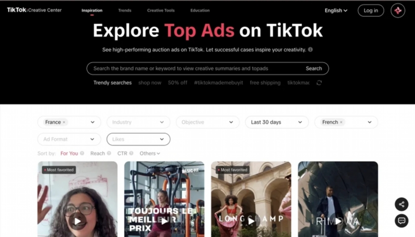 tiktok creative center mhsoi